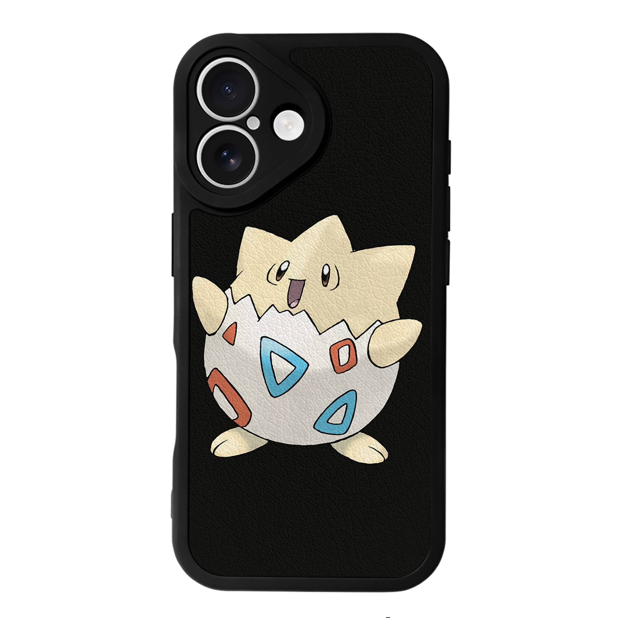 （画像用） ポケットモンスター Pokémon 【iPhone 16シリーズ対応】シリコンスマホケース（レザー調） 材質：シリコン